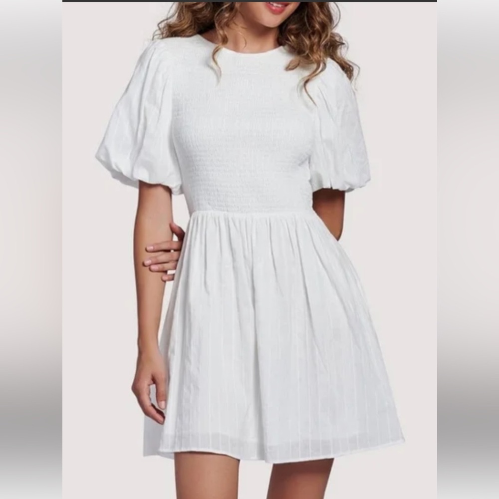 Charming White Dress from Lost & Wander